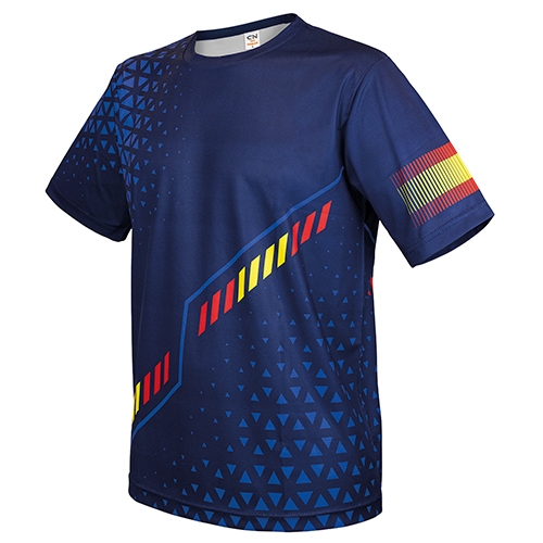 Camiseta con banda española